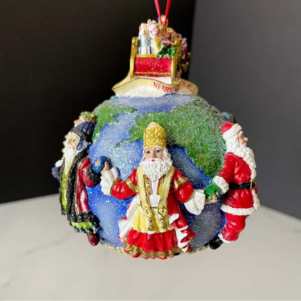 Santas Around The World Ornament by Christopher Radko